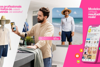 Com o FotoModel, sua loja ganha painéis criativos e impactantes sem comprometer o orçamento.